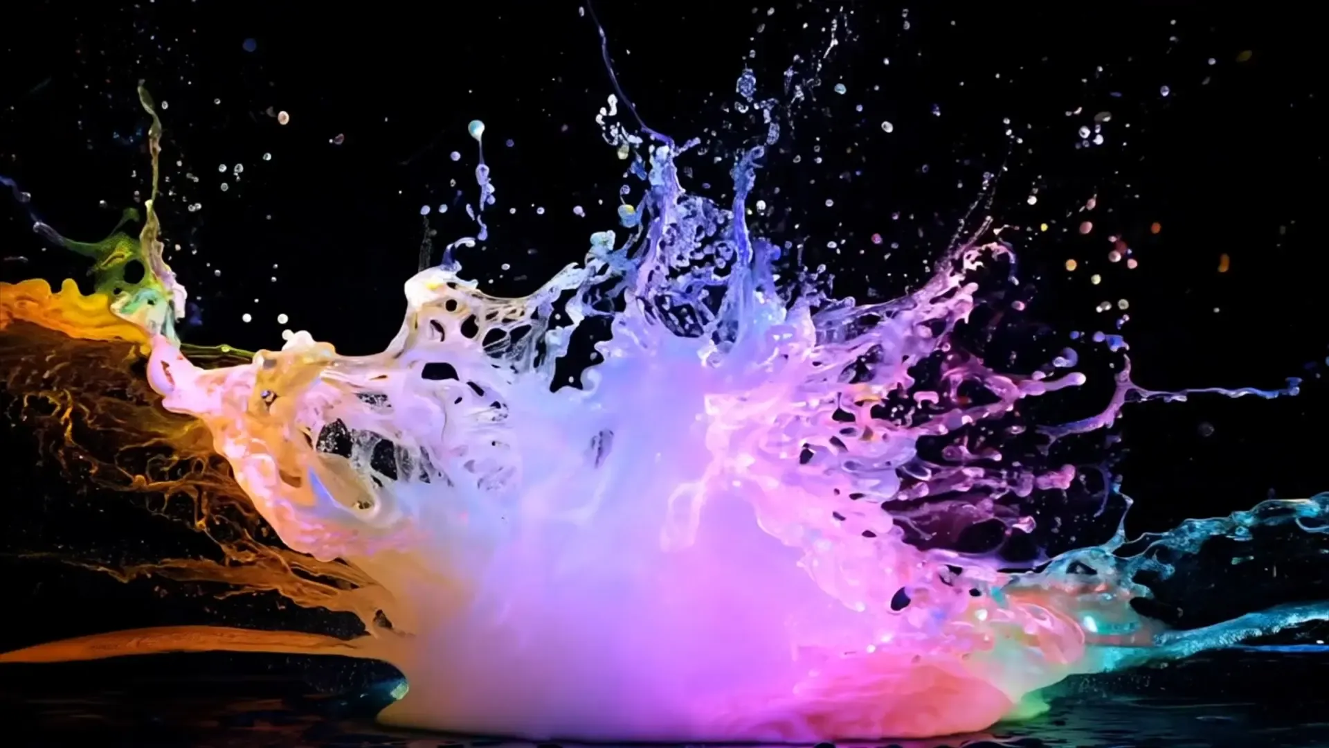 Color Splash Delight Captivating Effect for Logo Background